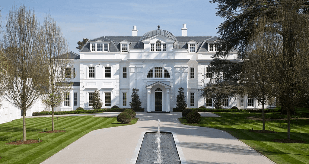 £22 Million Home In Surrey, England (PHOTOS + FLOOR PLANS)