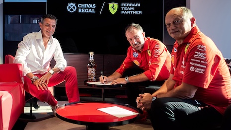 Ferrari, Chivas Regal forge multiyear partnership