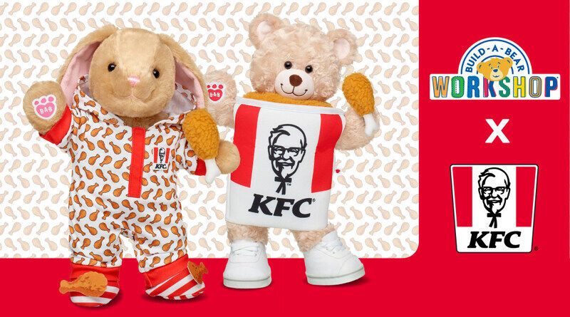 Fried Chicken Fan Plushies : Build-A-Bear and KFC